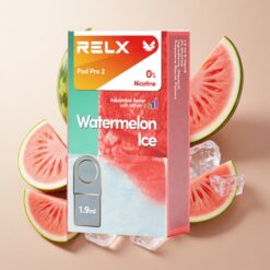 RELX Pod Pro 2 600 Puffs Arbūzo ledas be nikotino (0%), 3 įtampos reguliavimo režimai