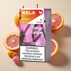 RELX Pod Pro 2 600 Puffs Rūgštus vynuogės 1,9ml