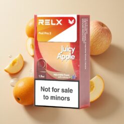 RELX Pod Pro 2 600 Puffs Sultingas Obuolys be Nikotino (0%)