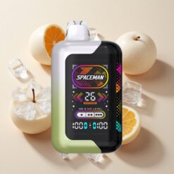 SMOK SPACEMAN SP40000 Baltų Vynuogių Ledas su 20ml Skysčio Talpa ir 1000mAh Baterija