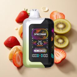 SMOK SPACEMAN SP40000 Braškė-Kivis su 20ml Skysčio Talpa ir 1000mAh Baterija