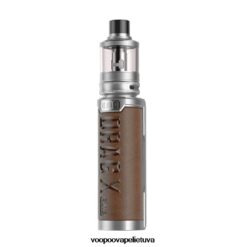 VOOPOO DRAG X PLUS profesionalus leidimas sidabras+retro ruda - VOOPOO Vape Drag Lietuva 2RTB4J281