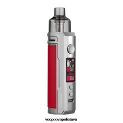 VOOPOO DRAG X pod mod rinkinys sidabro raudonumo - VOOPOO Vape Vilnius 2RTB4J178