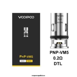 VOOPOO PNP ritės (5 vnt.) pnp-vm5 - VOOPOO Vape Mod 2RTB4J599